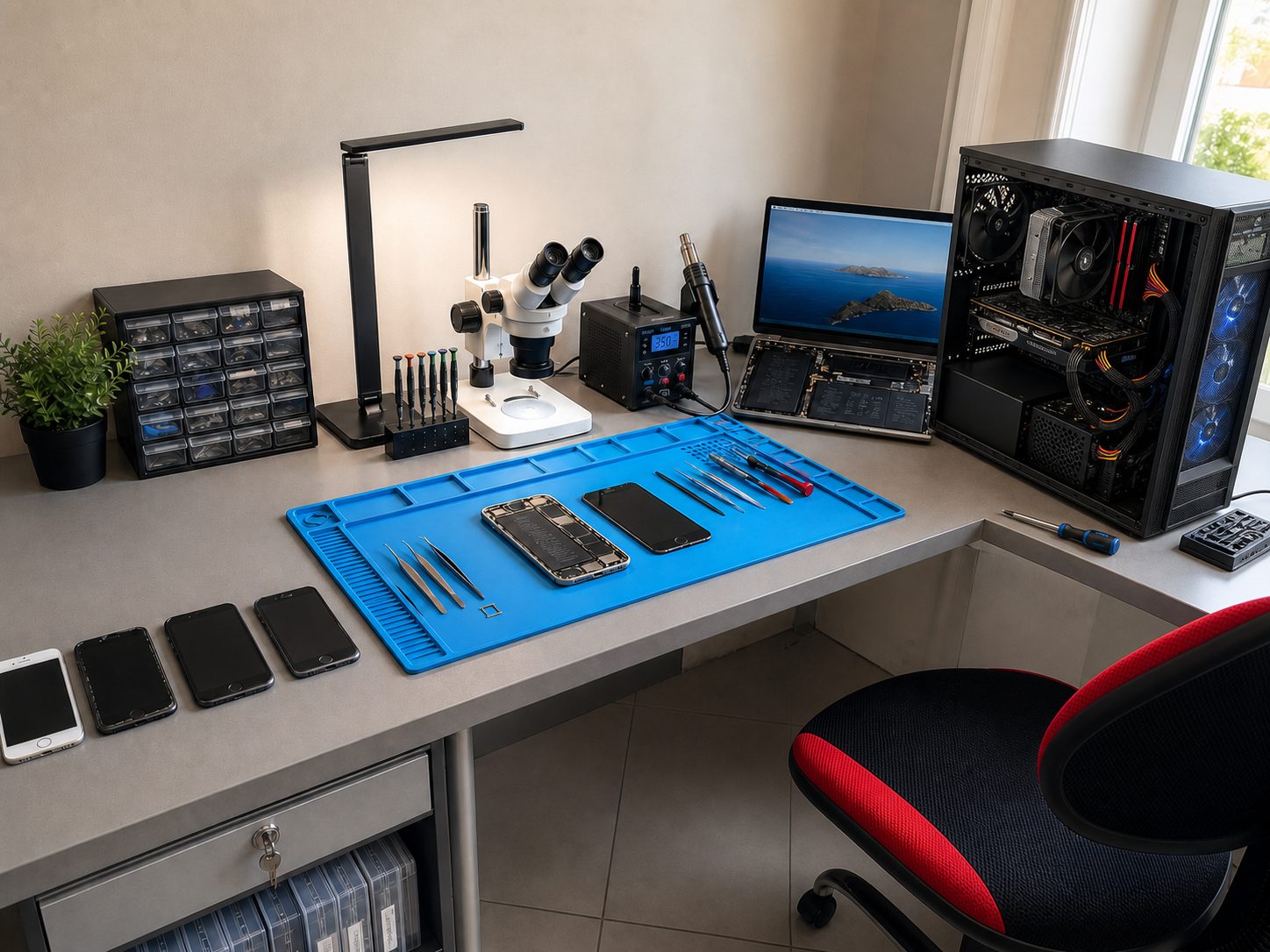 Atelier de réparation smartphone, ordinateur et PC gamer à Val de Briey